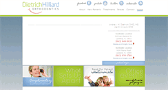 Desktop Screenshot of dietrichhilliardortho.com